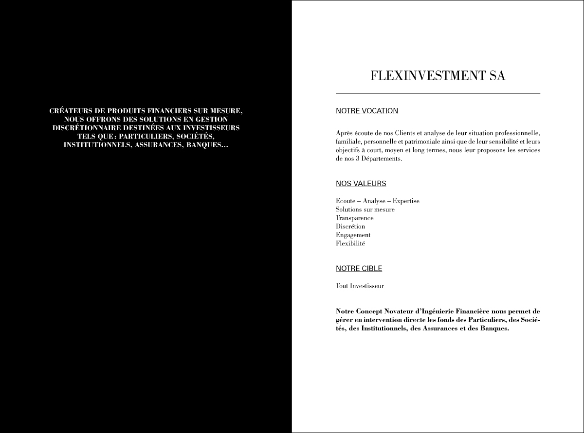Brochure Flexinvestment